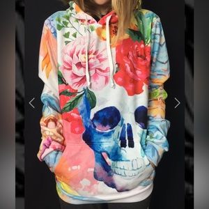 Electrothreads, life and death hoodie. XS
